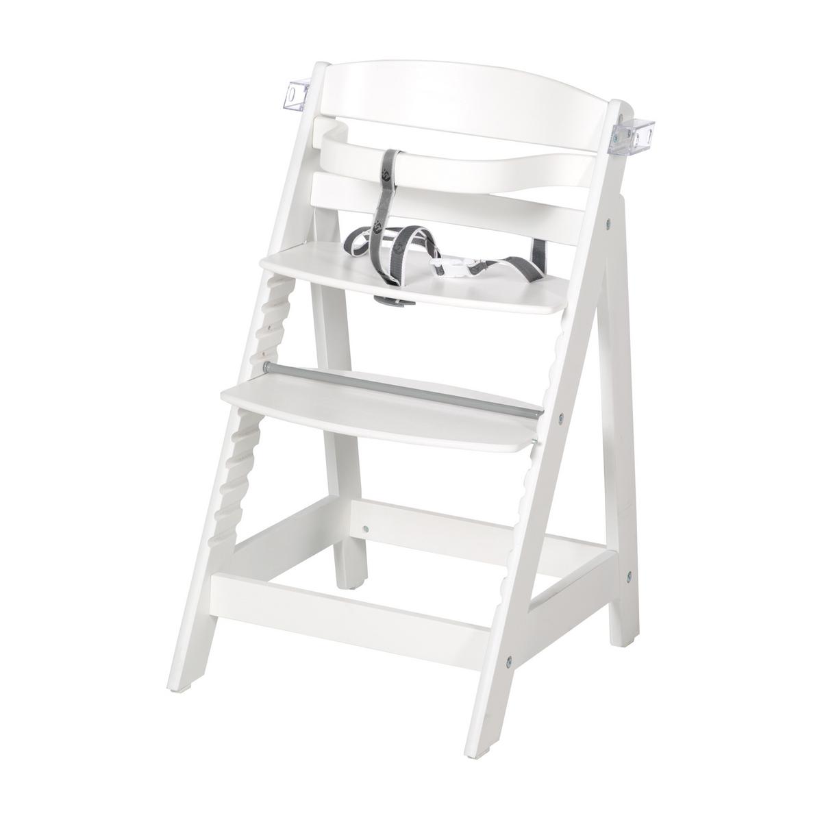 KINDERHOCHSTUHL - Sit Up Fun - weiß - Weiß, Holzwerkstoff (50/80/54cm) - Roba