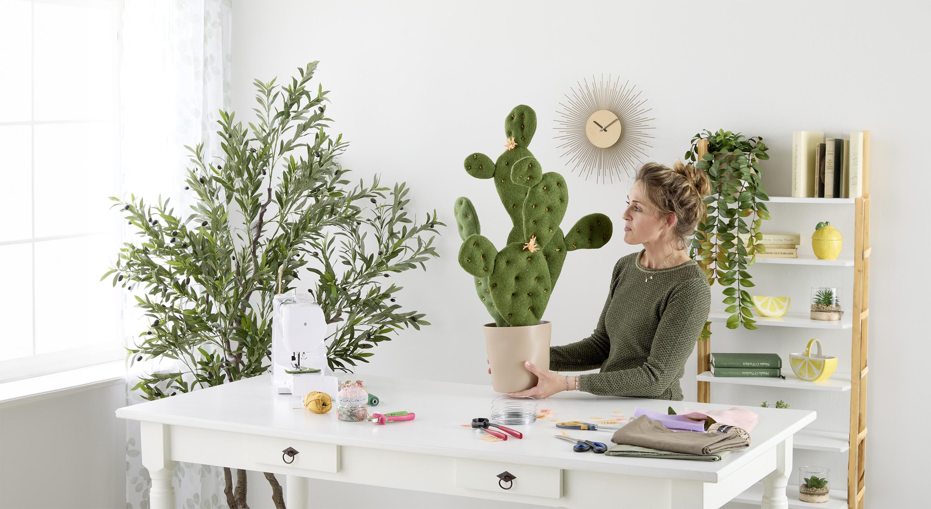 DIY kaktusz plüss