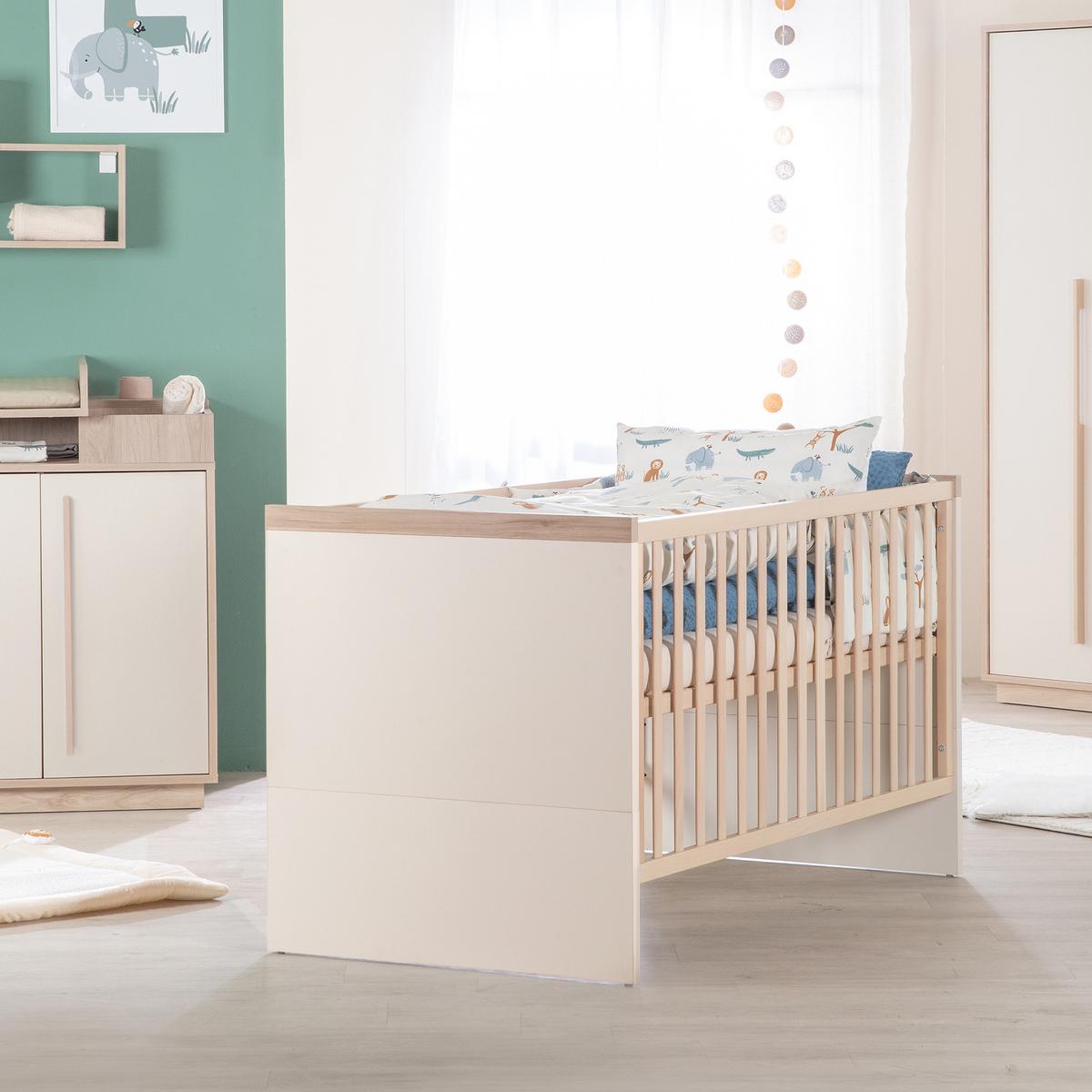BABYZIMMER Elva 2-teilig - Creme, Holz (1/1/1cm) - Roba