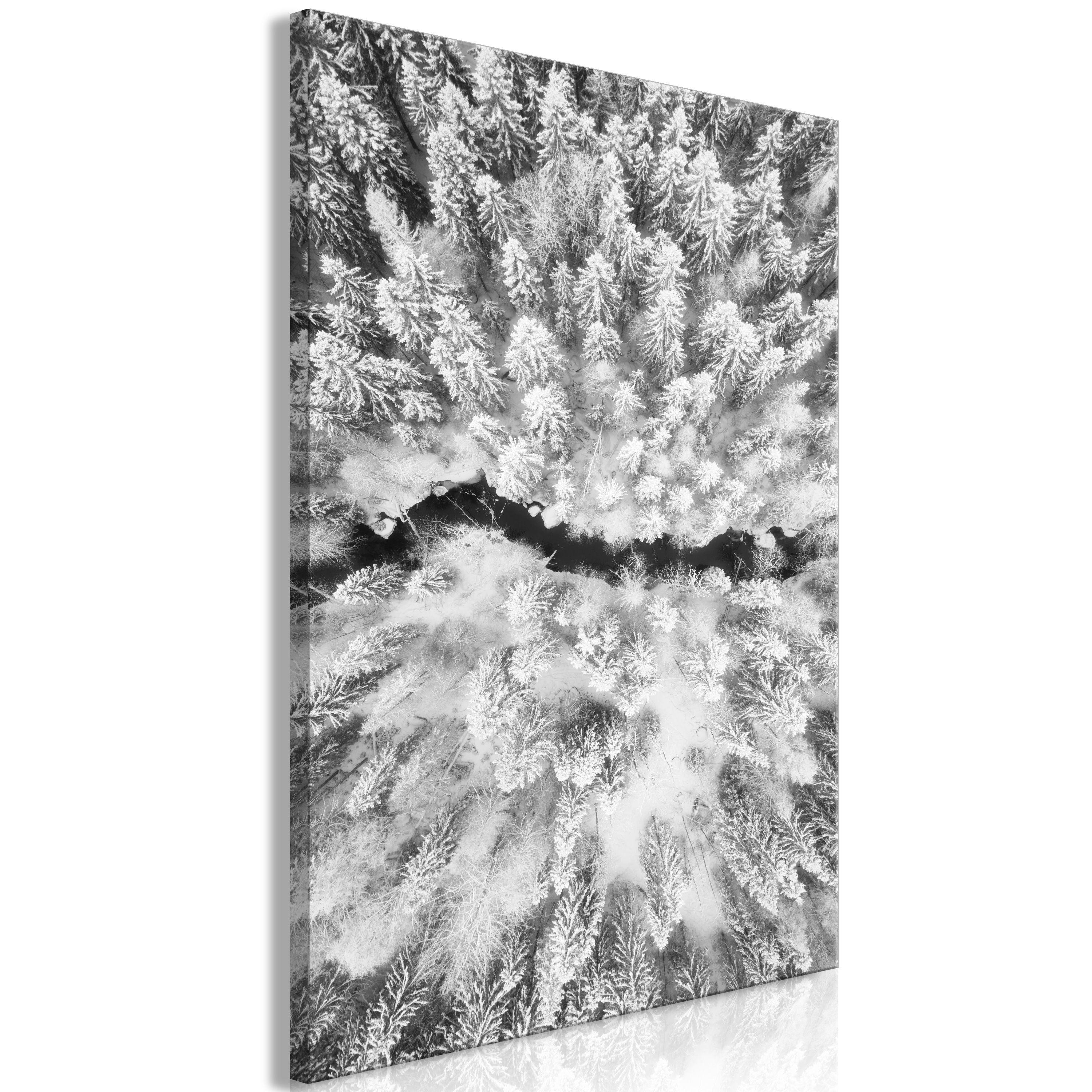 KUNSTDRUCK Schwarz-Weiß 40/60 cm - Schwarz, Textil (40/60cm) - KUNSTLOFT