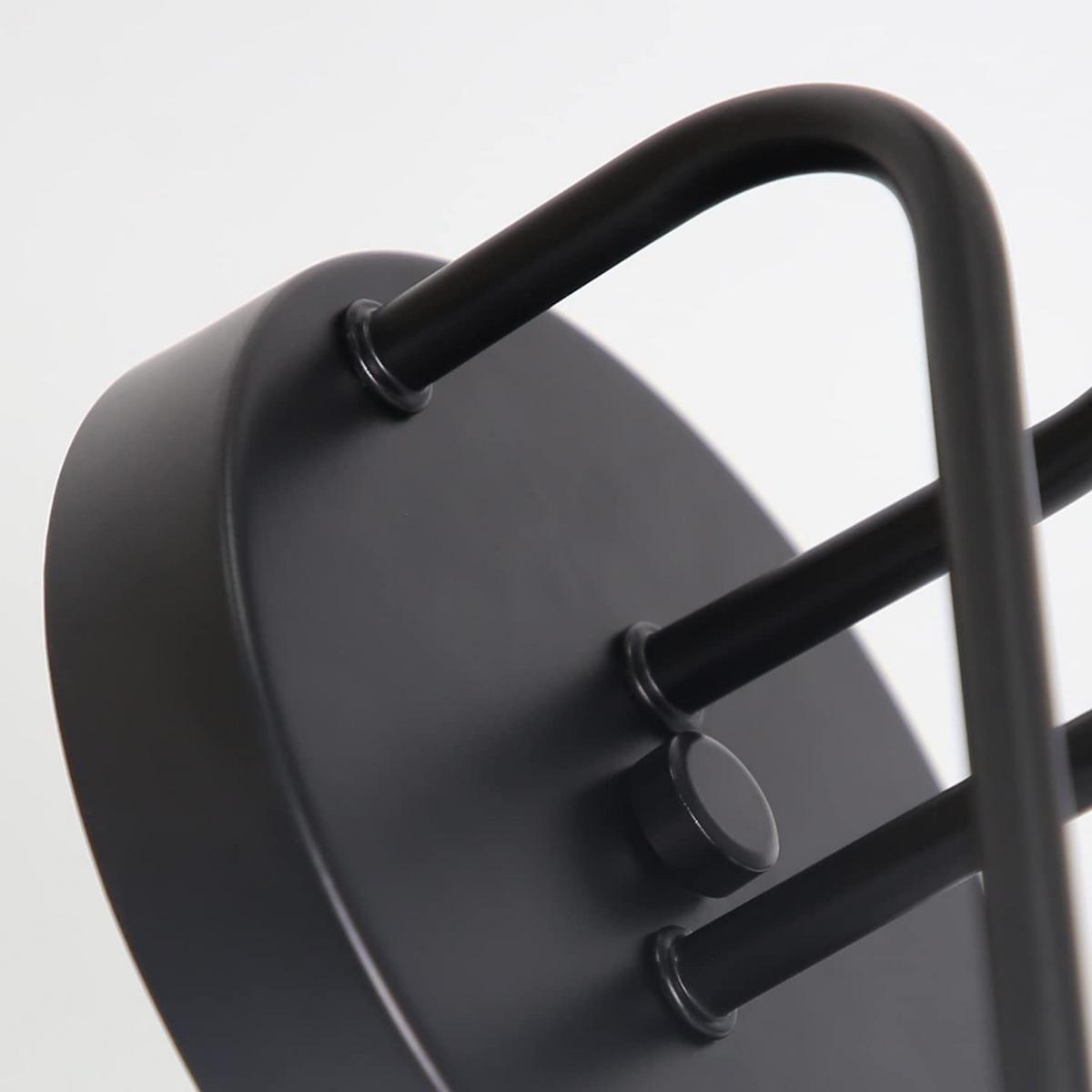 DECKENLEUCHTE Kaspar 4-flammig 48/46/15 cm - Schwarz, Metall (48/46/15cm) - Nettlife
