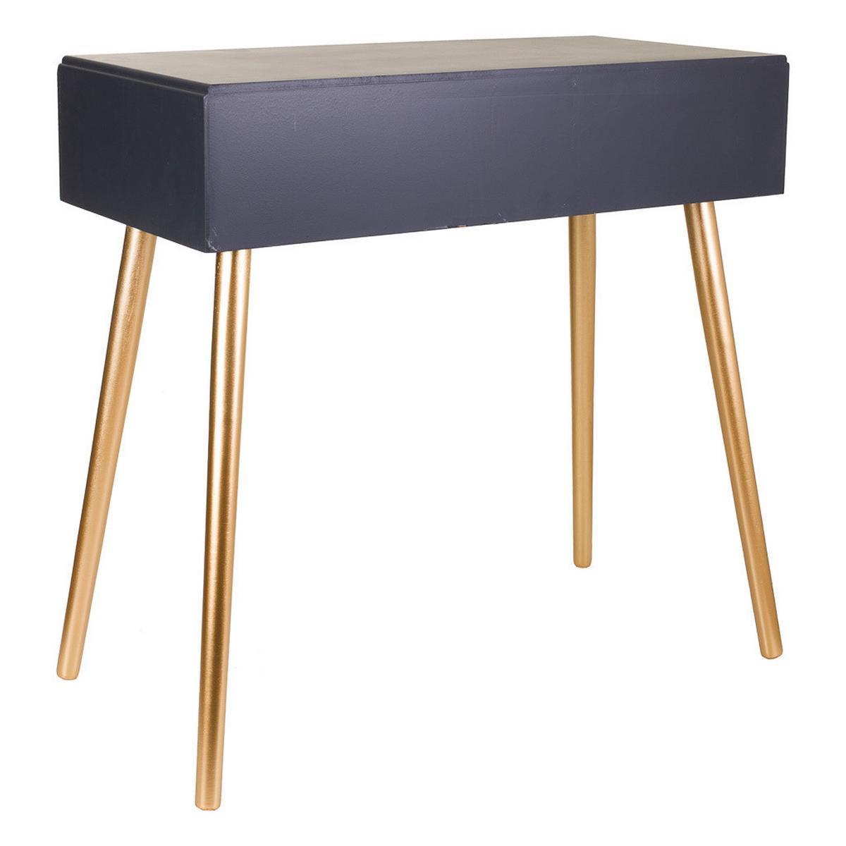 KONSOLENTISCH aus Holz, grau, 82x41x78cm - Grau, Holzwerkstoff (41/82/78cm) - Wanderlust