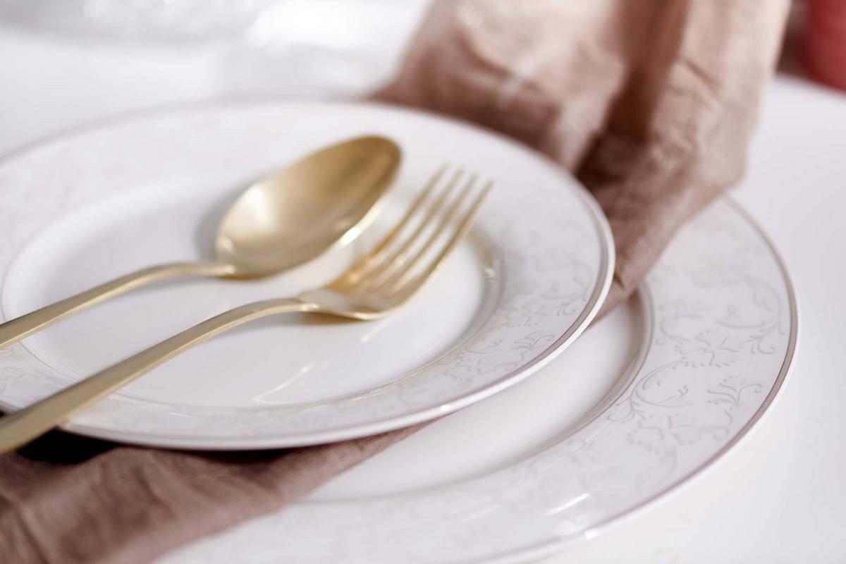 EINSTEIGER-SET Isabella beige 16-tlg. - Beige, Keramik (2/2/2cm) - Ritzenhoff Breker