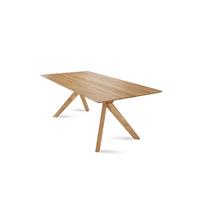 MASSIVHOLZTISCH Dagmar 1 140x76x90 Esszimmertisch Wildeiche geölt - Wildeiche, Holz (140/76/90cm) - 58aufmkessel