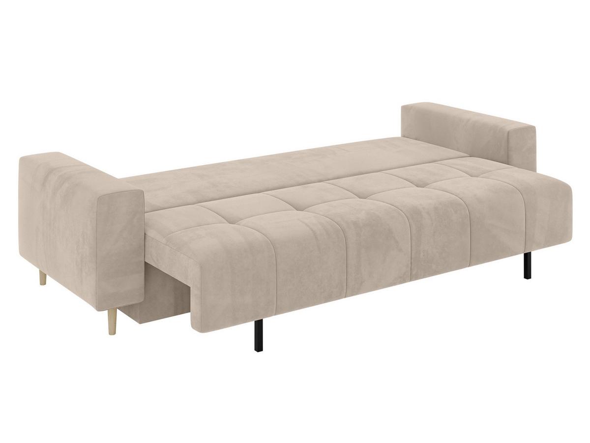 SCHLAFSOFA Santi - Gelb, Holz/Textil (244/88/96cm) - MIRJAN24