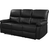 EINZELSOFA lincoln Schwarz - Schwarz, Textil (89/103/197cm) - Habitat Garten