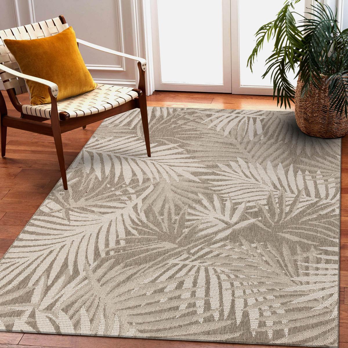 TEPPICH Floorlux 140/200 cm - Beige, Textil (140/200cm) - rugsX