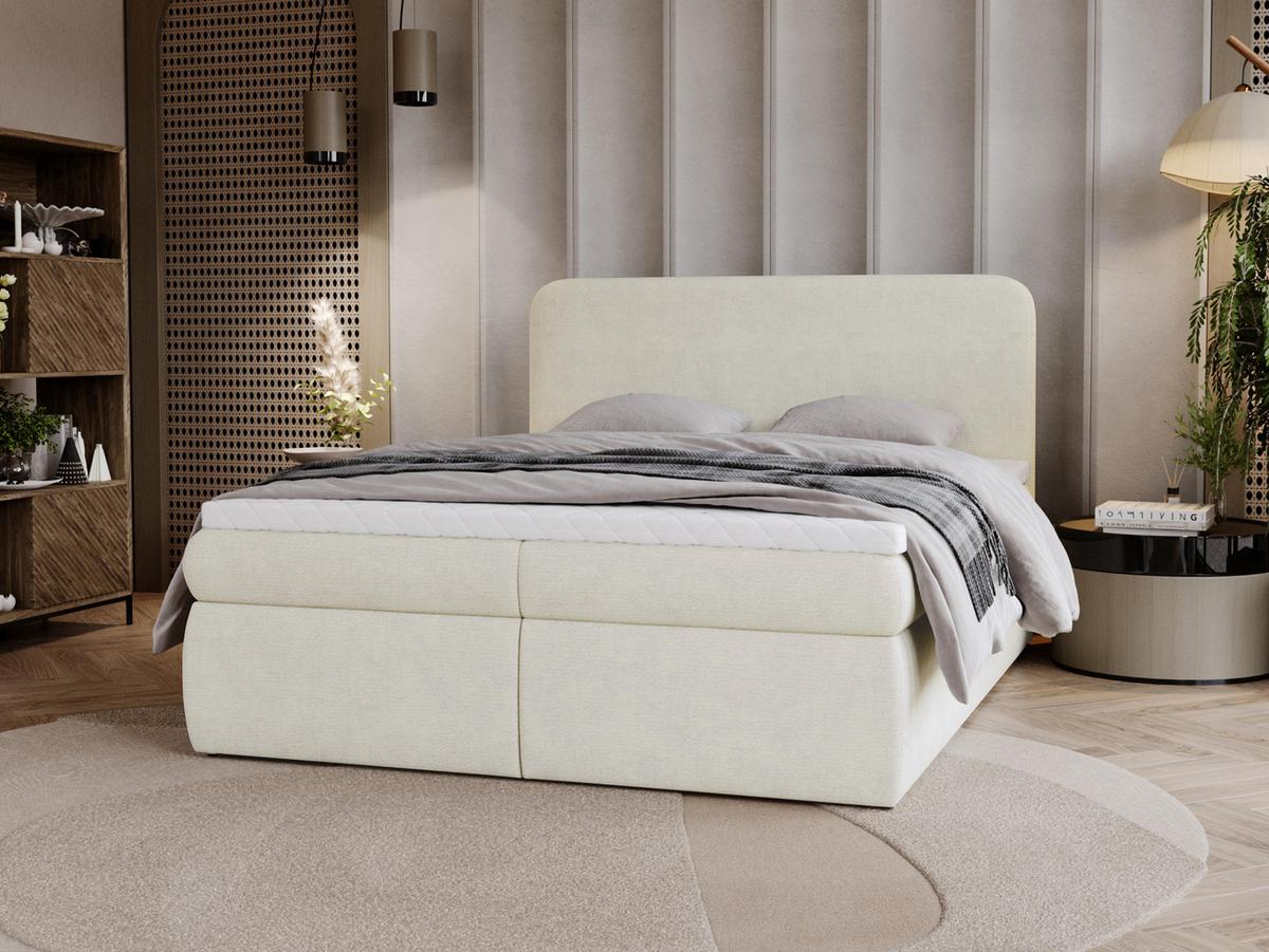BOXBETT Bonny - H3 - Schwarz/Cappuccino, Holz/Holzwerkstoff (180/200cm) - MIRJAN24