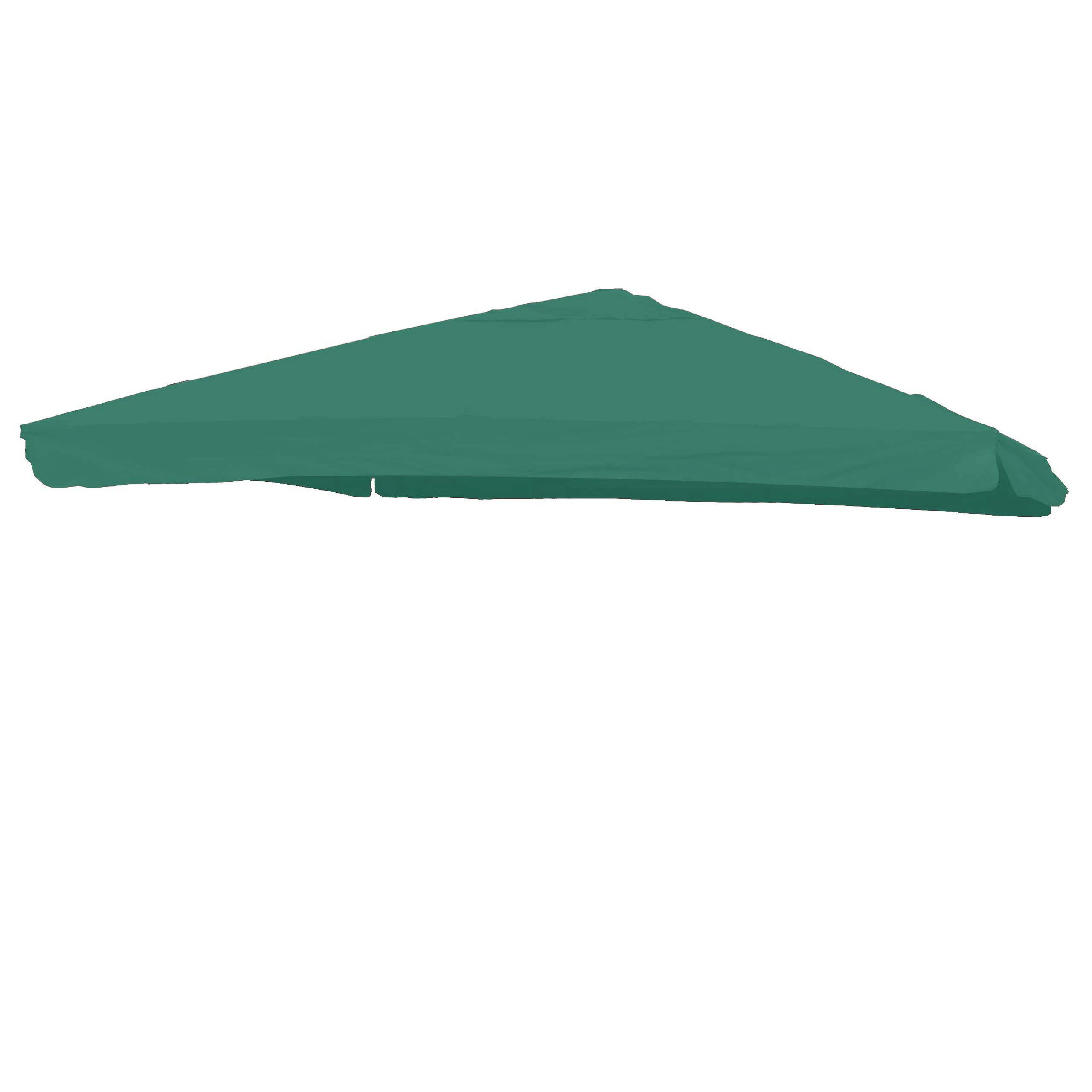 ERSATZ-BEZUG FÜR SCHIRM Dunkelgrün - Dunkelgrün, Textil (295/295cm) - MCW