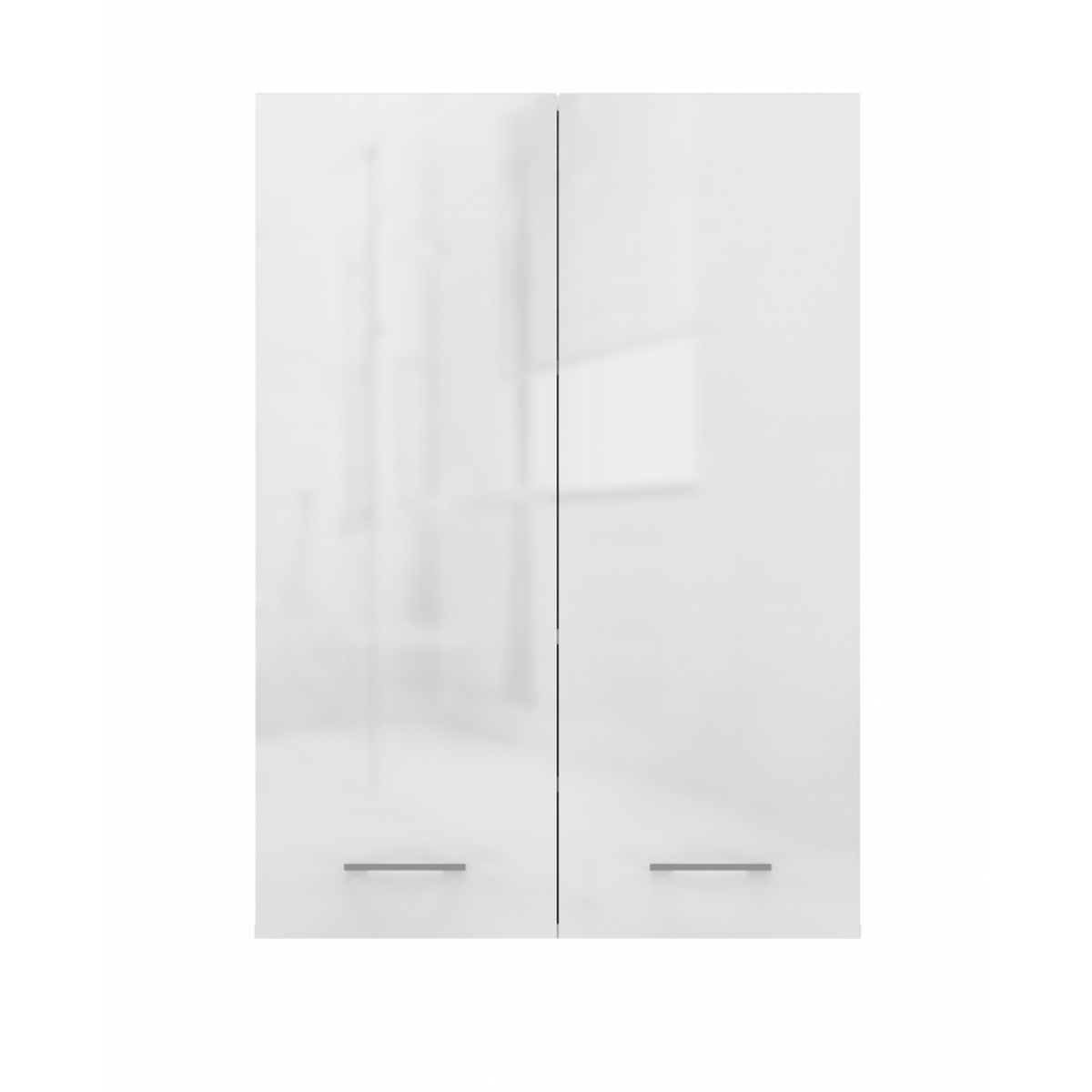 BADEZIMMERSCHRANK Weiß 64/90/30 - Weiß, Holzwerkstoff (64/90/30cm) - RAUMHIRSCH FURNITURE