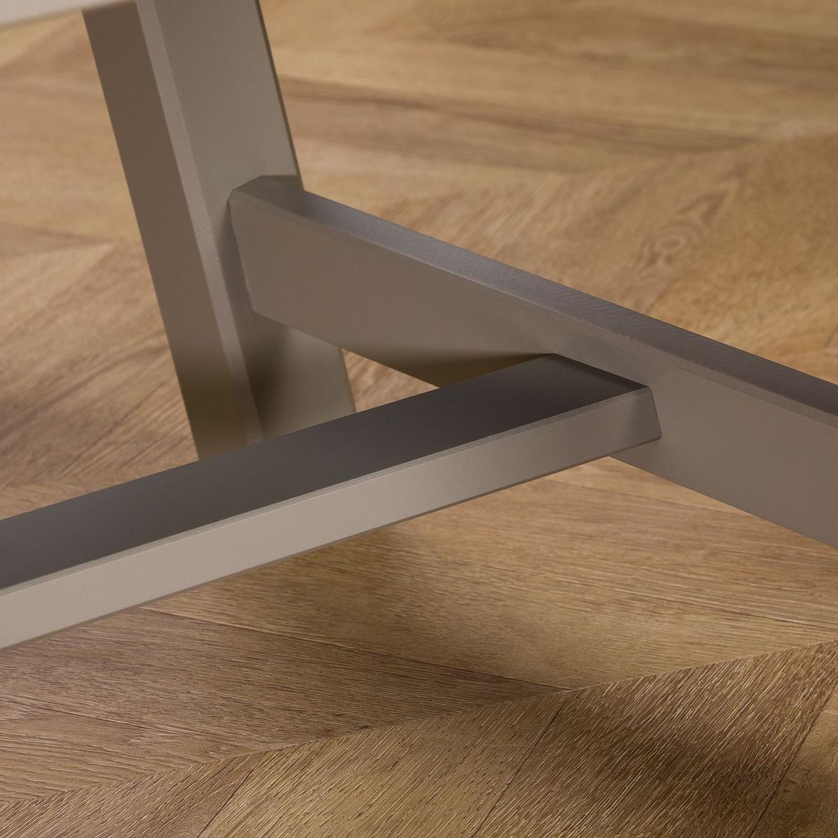 COUCHTISCH LUZERNA - Grau, Holz (60/110/45cm) - IDIMEX