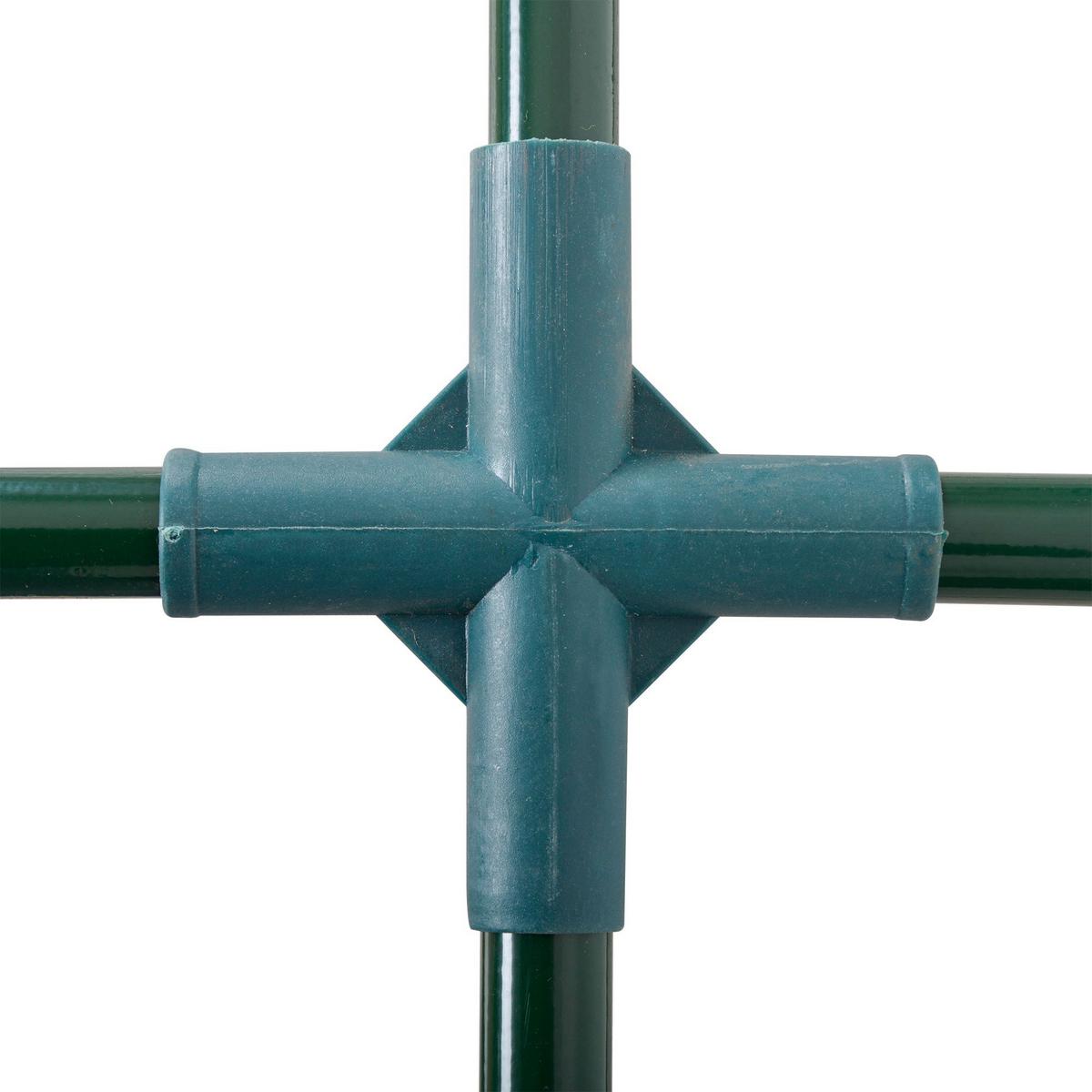 GEWÄCHSHAUS, 200L x 100B x 80H cm - Grün, Kunststoff (100/80/200cm) - Outsunny