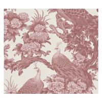 VLIESTAPETE Rot 53/1005 cm - Rot, Textil (53/1cm) - KUNSTLOFT