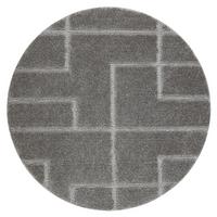 TEPPICH Dywaniki łazienkowe 67 cm - Grau, Textil (67/67cm) - rugsX