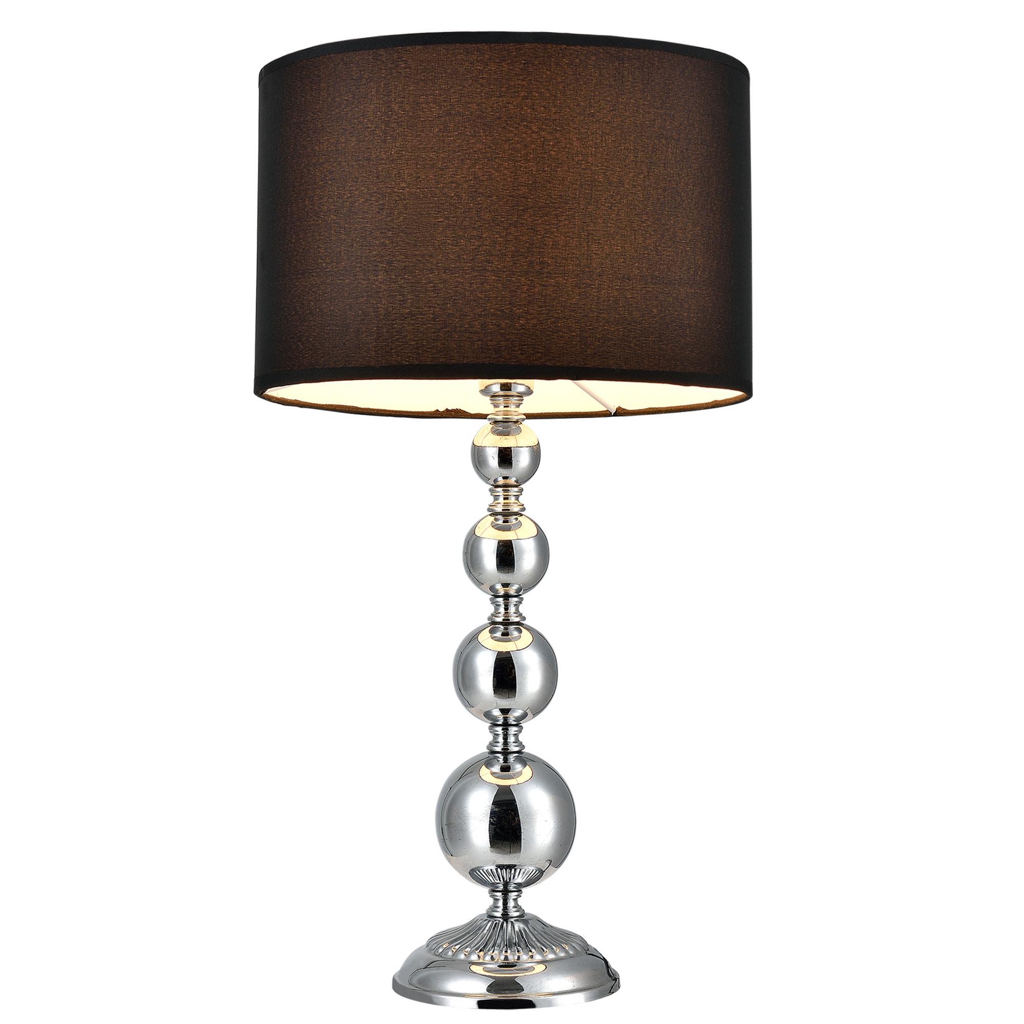 TISCHLEUCHTE Helsingborg - Schwarz, Metall (29/29/51cm) - lux.pro