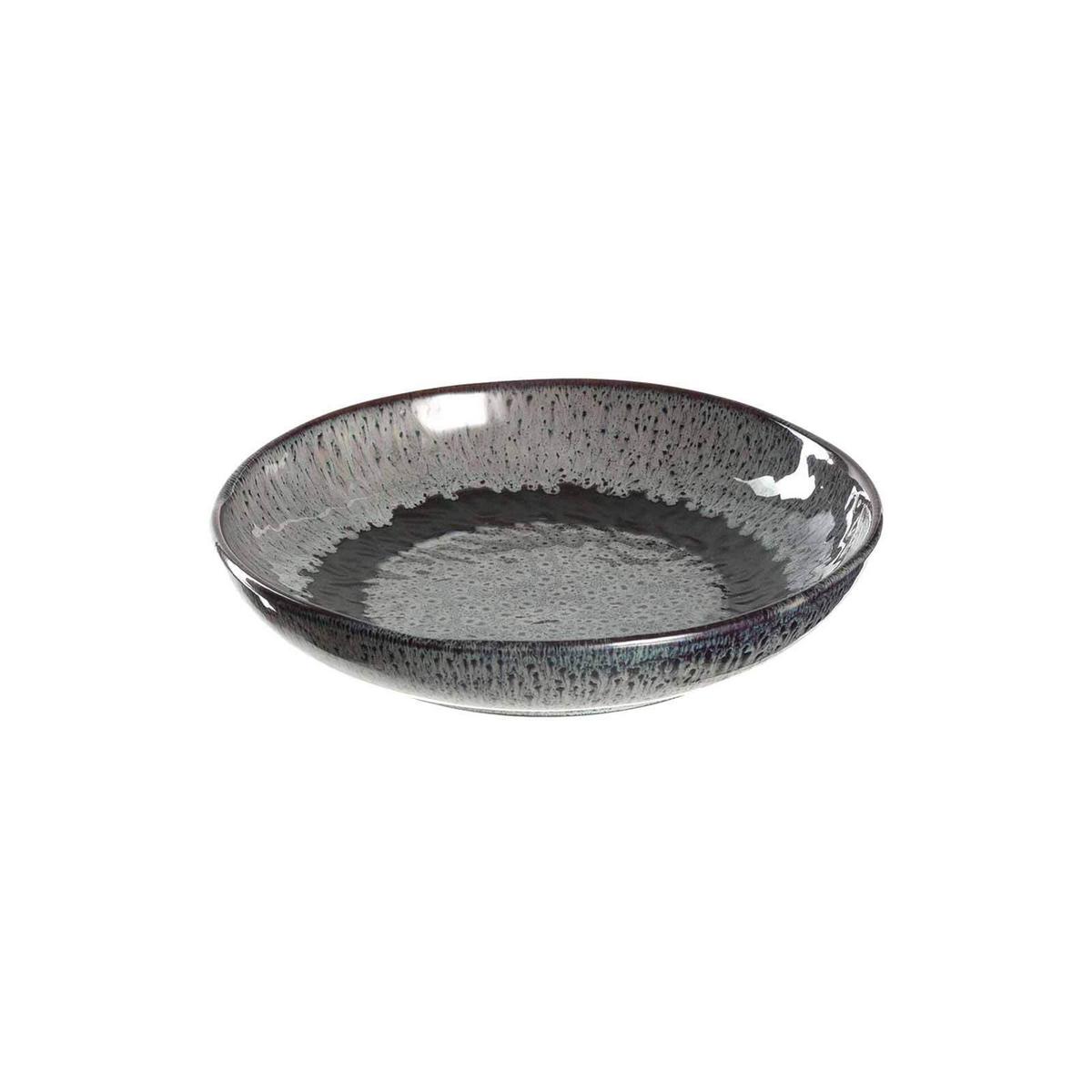 TAFELSERVICE Matera Anthrazit 10-tlg. - Anthrazit, Keramik (2/2/2cm) - Leonardo Living