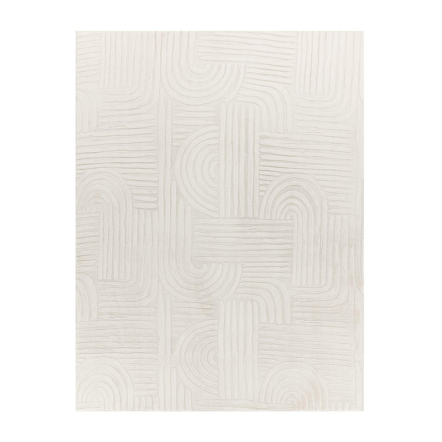 FLACHWEBETEPPICH Boho Creme 200 x 280 cm - Creme, Kunststoff (200/280cm) - TT Home