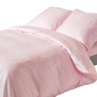 BETTWÄSCHE Damast Fadendichte 330 - Rosa, Textil (150/200cm) - Homescapes