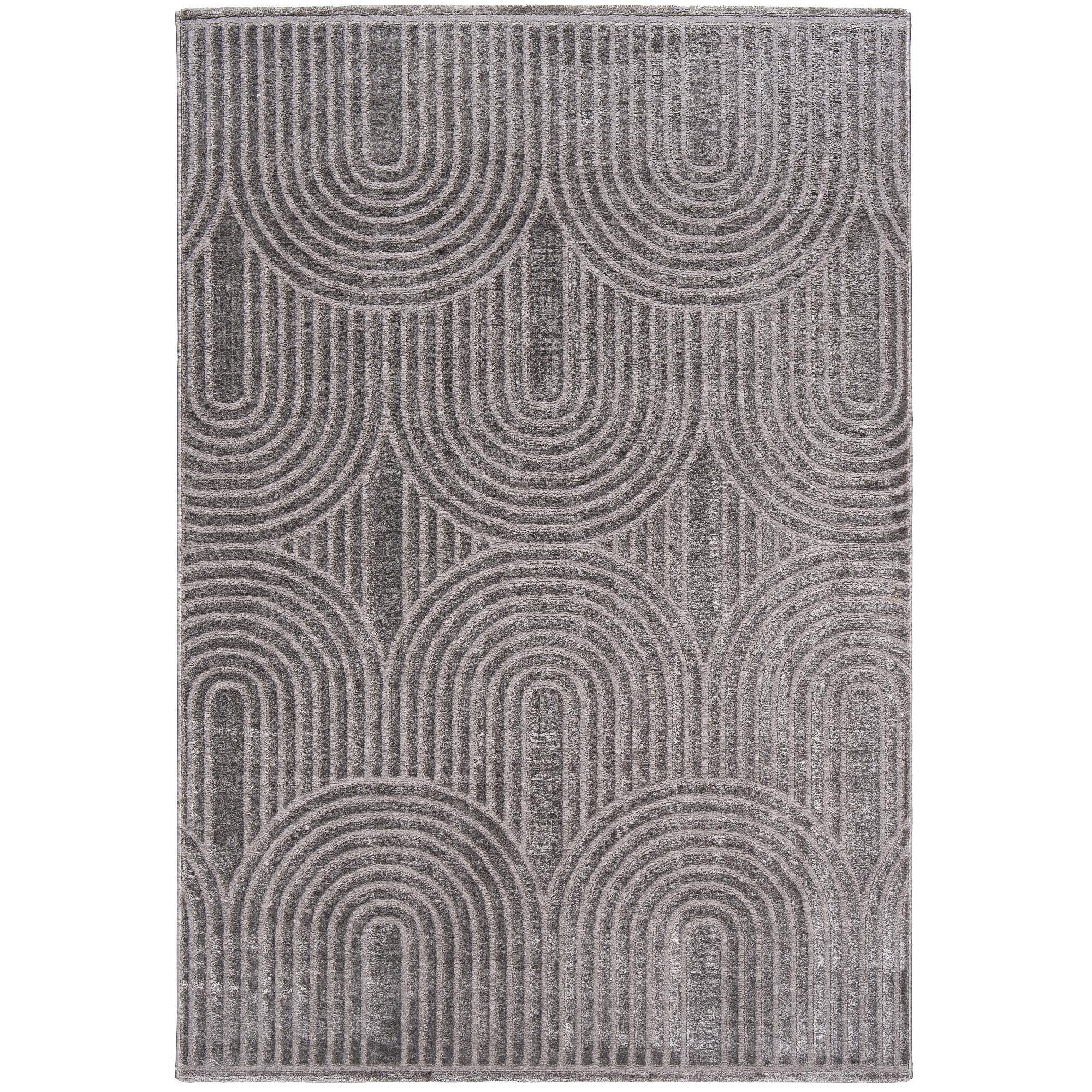 SOFT TEPPICH LUCIA - Anthrazit, Textil (160/230cm) - Pergamon