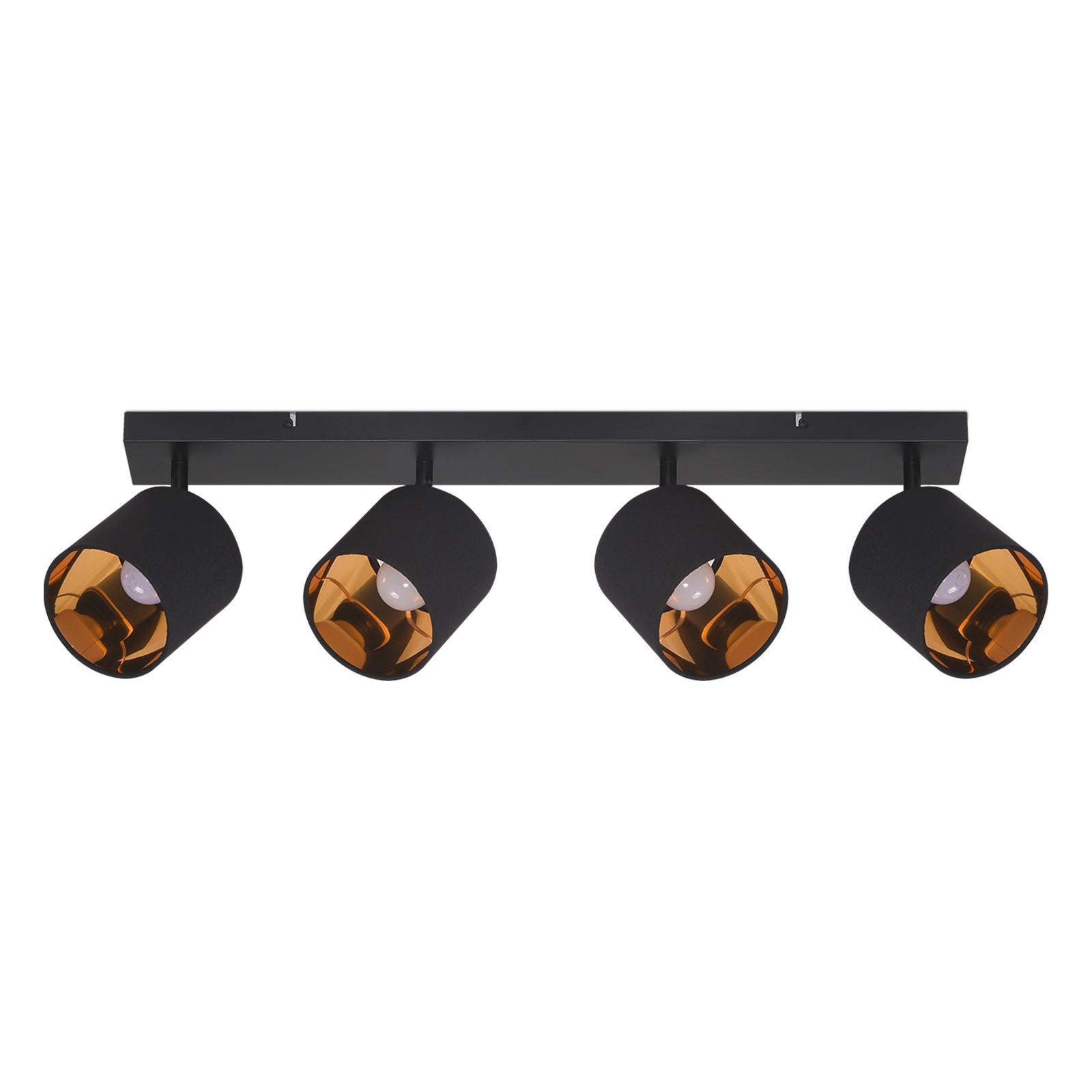 STRAHLER Syxthork 16/13/68 cm - Schwarz, Metall (68/16/13cm) - ZMH