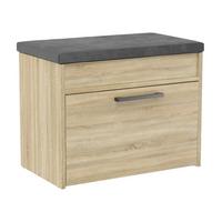 SCHUHSCHRANK Sonoma 60/49/35 - Sonoma Eiche, Holzwerkstoff (60/49/35cm) - RAUMHIRSCH FURNITURE