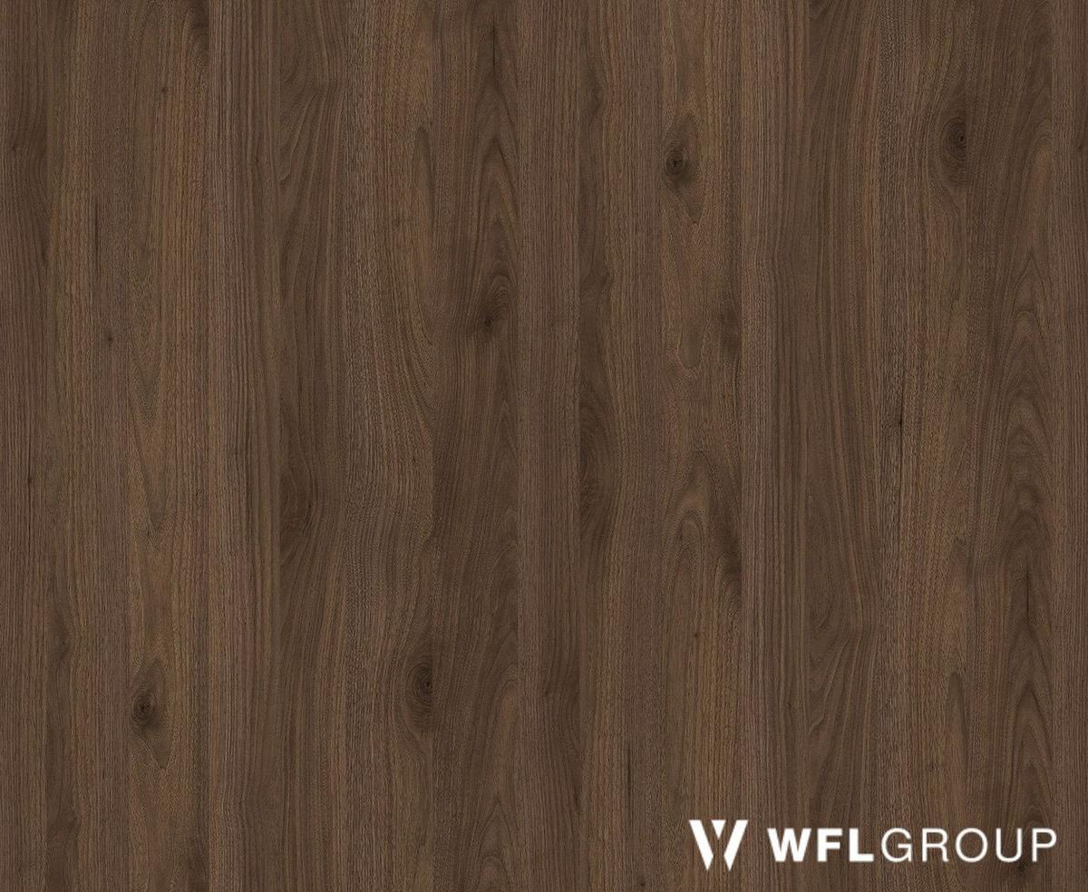 ESSTISCH Lunda rund ausziehbar verlängerbar, Wallnuss Dunkelbraun 100-140/100/76 cm - Walnussfarben/Schwarz, Holzwerkstoff (100/140/76cm) - WFL GROUP