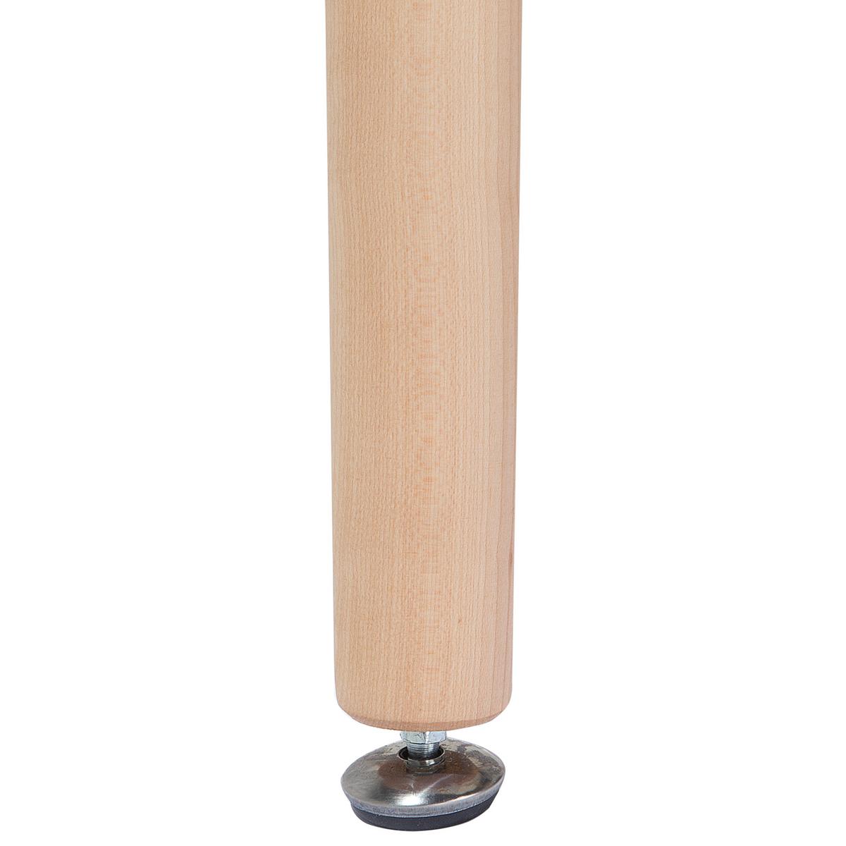 ESSTISCH 120/120/74 cm Schwarz, Hellbraun Rund Bovio - Schwarz, Holzwerkstoff (120/120/74cm) - Beliani
