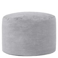 SITZPOUF Rund Milano - Grau, Textil (55/35/55cm) - icon