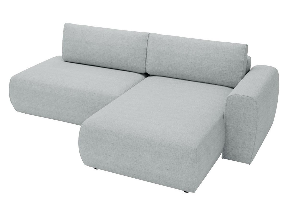 ECKSOFA Mila - Schwarz/Grau, Holzwerkstoff/Kunststoff (164/264cm) - MIRJAN24