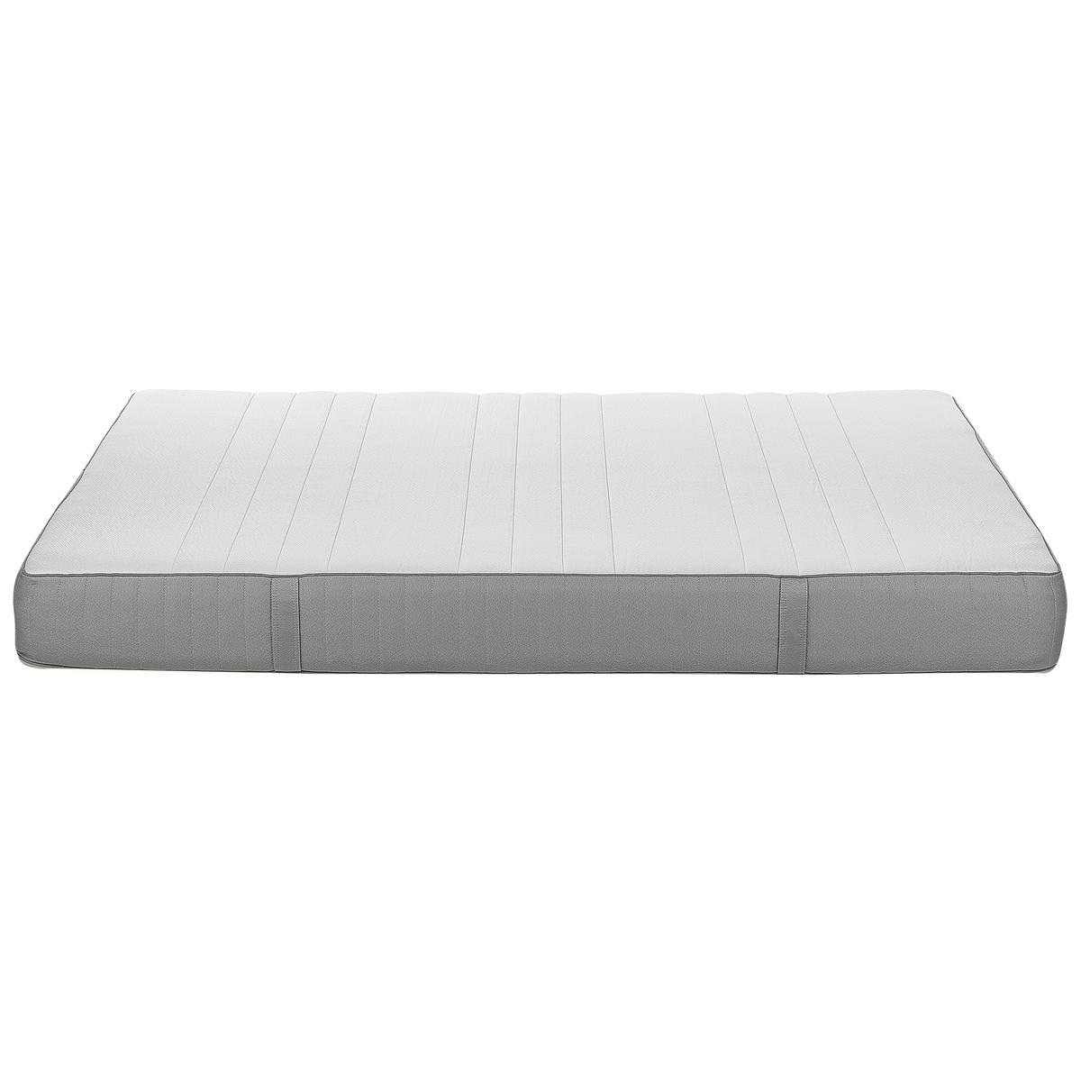 MATRATZE H2/3 Mittel 180/200 cm Cheer - Weiß, Textil (180/200cm) - Beliani