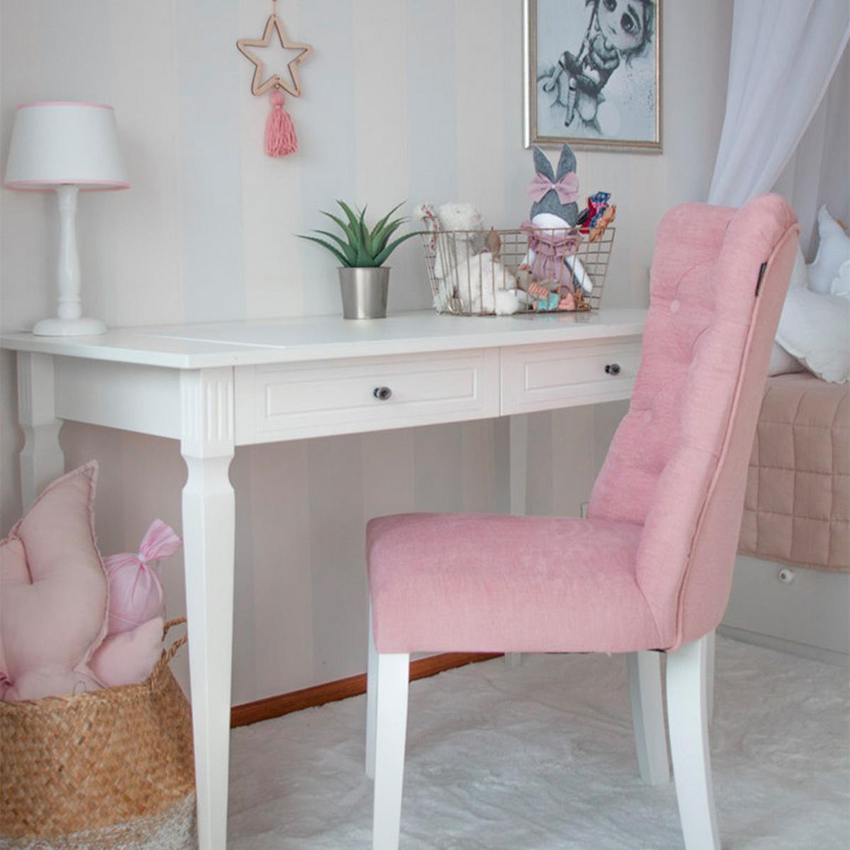 SCHREIBTISCH Weiß - Weiß, Holzwerkstoff (65/120/78cm) - Petits-meubles