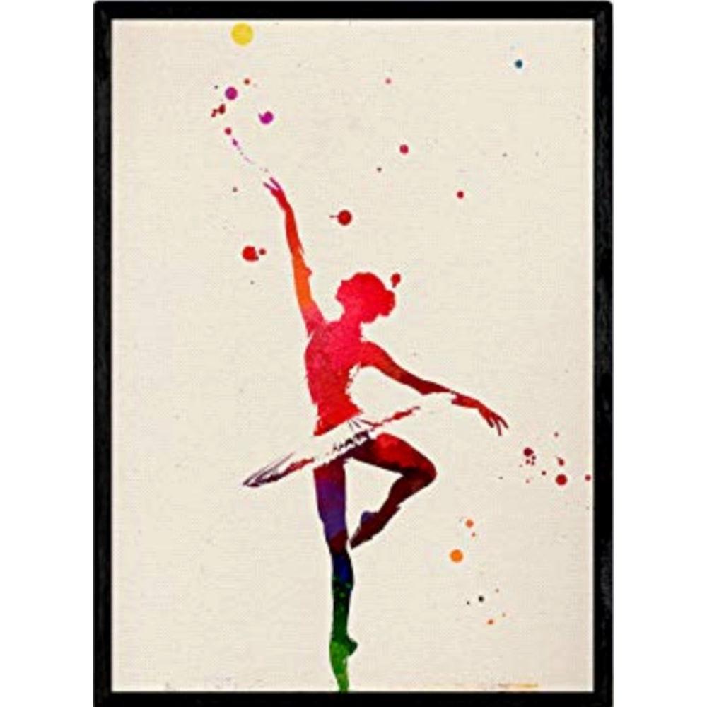 POSTER Ballerina 30X40cm Rahmenlos - Klar, Papier (30/5/40cm) - Nacnic