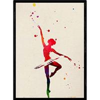 POSTER Ballerina 30X40cm Rahmenlos - Klar, Papier (30/5/40cm) - Nacnic