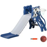 KINDERRUTSCHE PE Blau - Blau, Kunststoff (60/70/133cm) - AIYAPLAY