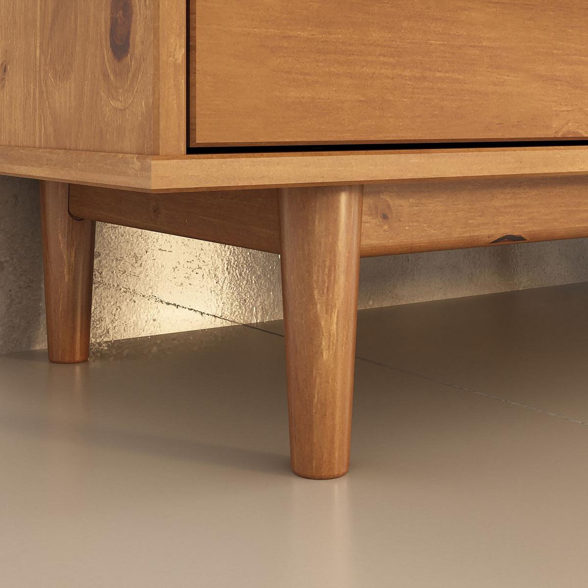 KOMMODE TECCA Eiche - Eichefarben, Holz (111/79/41cm) - IDIMEX