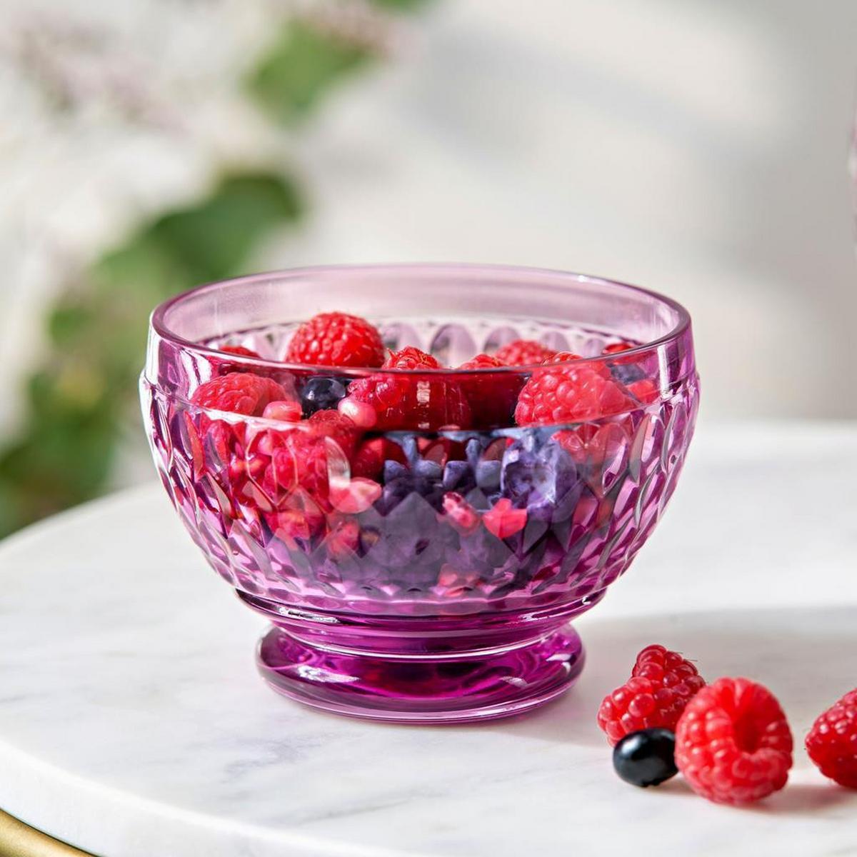 DESSERTSCHALE Boston Coloured Berry ø 11,7 cm - Violett, Glas (11.7cm) - Villeroy & Boch