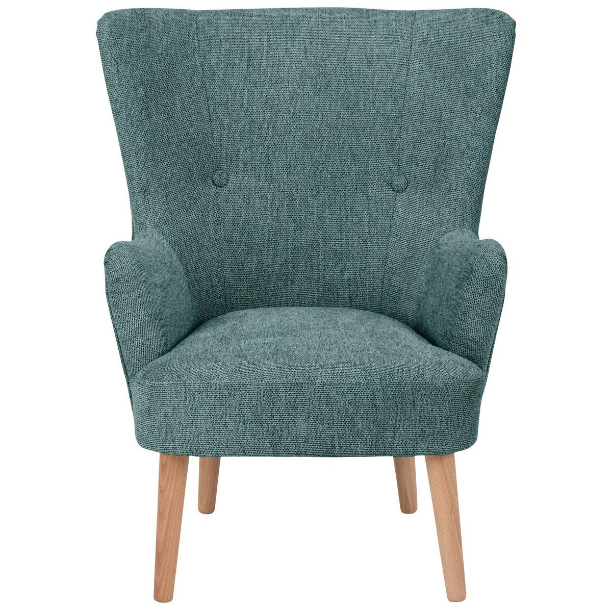 KINDERSESSEL Katyenka Flachgewebe petrol - Petrol, Kunststoff (59/73/65cm) - 58aufmkessel