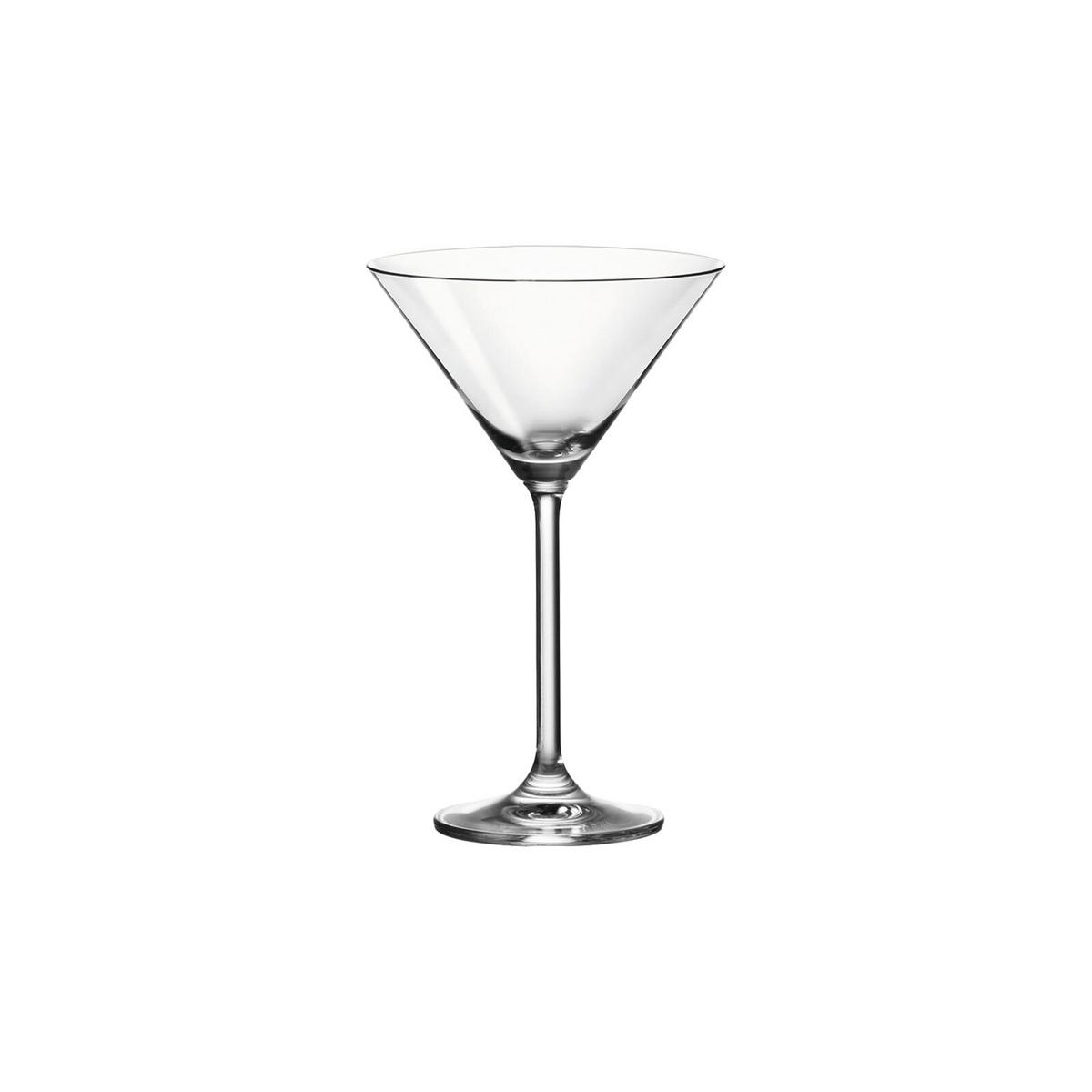 MARTINIGLÄSER Daily transparent 130 ml 6er Set - Transparent, Glas (0.27L) - Leonardo Living