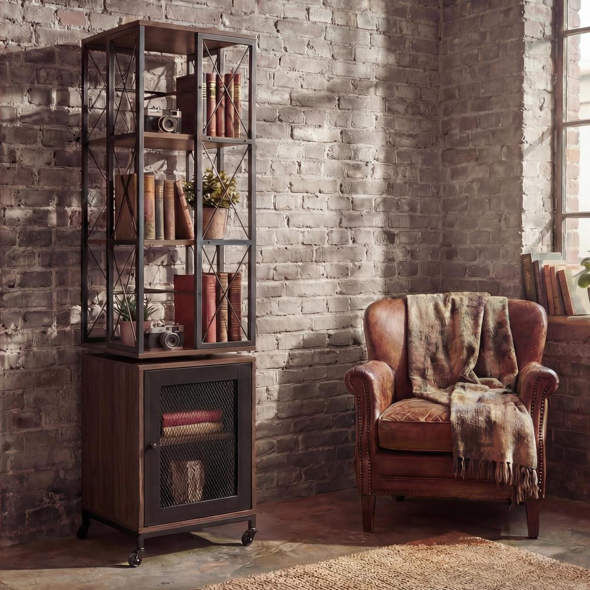 BÜCHERREGAL Dunkelbraun - Dunkelbraun, Holz (40/162/42cm) - MCW