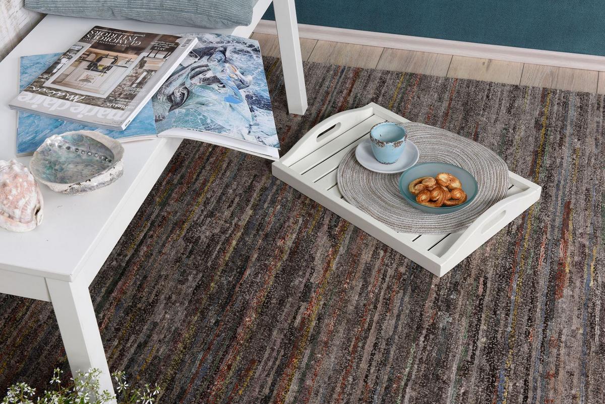 WOLLTEPPICH Morsum 250x350 cm - Grau, Textil (250/350cm) - Sansibar SYLT