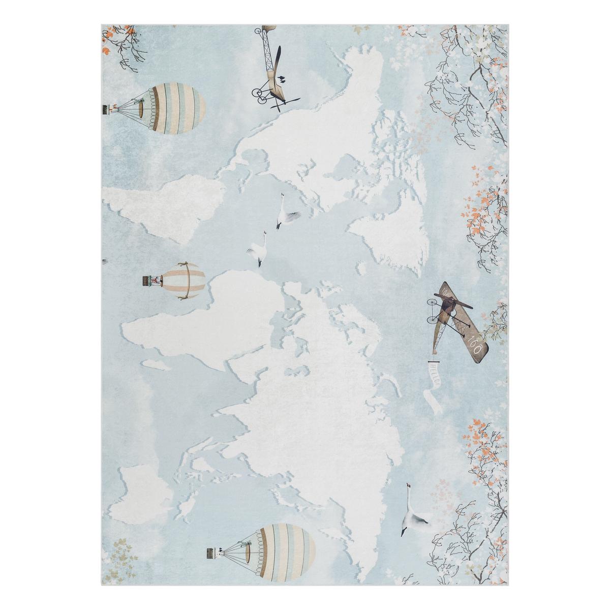 TEPPICH Bambino 80/150 cm - Blau, Textil (80/150cm) - rugsX
