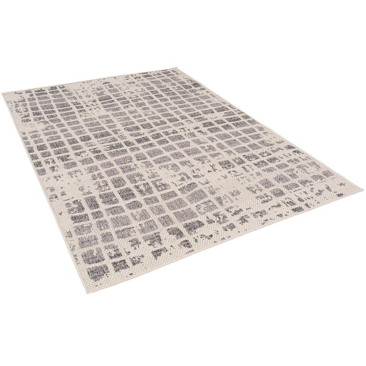 IN- UND OUTDOOR TEPPICH CARPETTO - Grau, Textil (120/170cm) - Pergamon