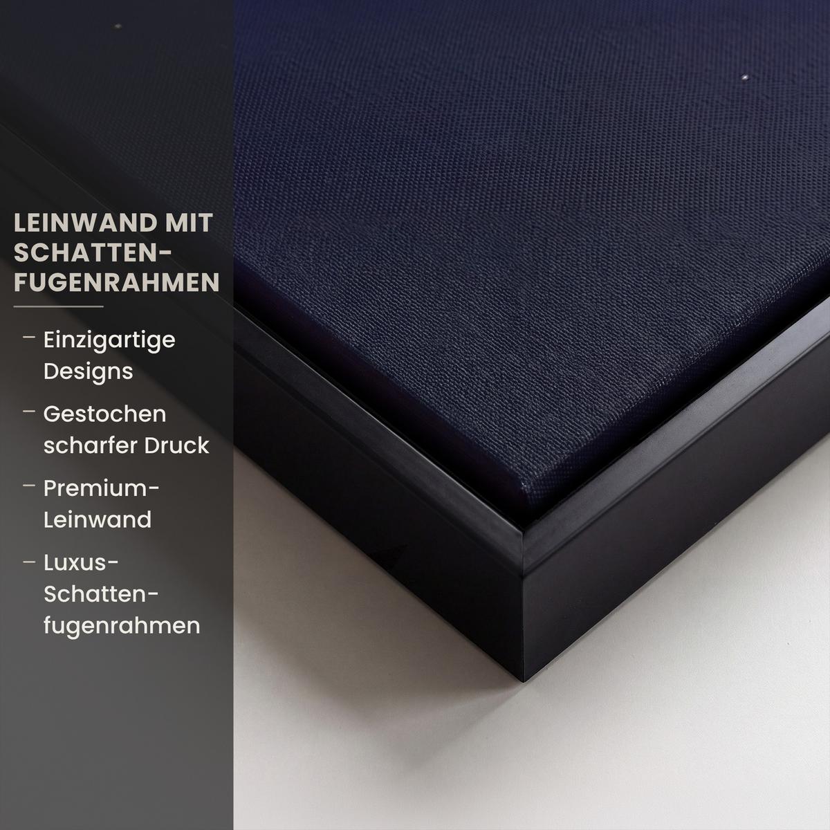 LEINWAND Bilder mit Rahmen - Weltkarte - Bunt - Graffiti - 60x40 - Multicolor, Textil (60/40cm) - MuchoWow