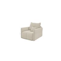 SESSEL Morgano - Creme, Holzwerkstoff/Textil (85/86/102cm) - Fun Möbel