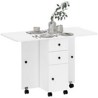 ESSTISCH Torvin 120/60/76.5 cm - Weiß, Holz (120/60/76.5cm) - ZMH