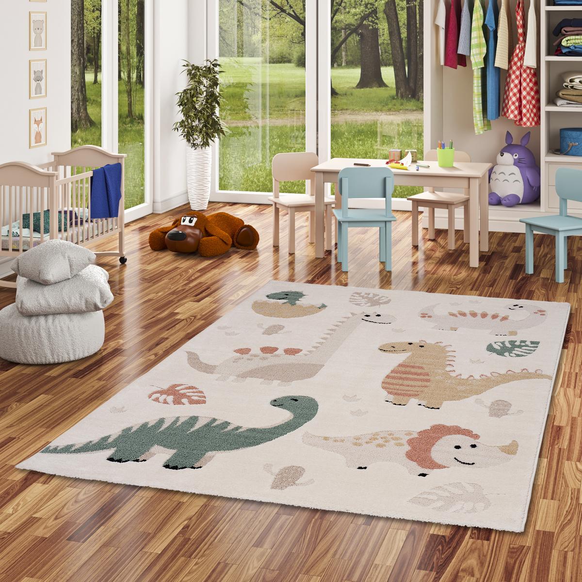 KINDER TEPPICH HAPPY KIDS - Orange, Textil (140/200cm) - Pergamon