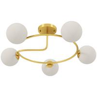 DECKENLEUCHTE Metall Kunststoff Gold - Goldfarben, Metall (64/64/20cm) - HOMCOM
