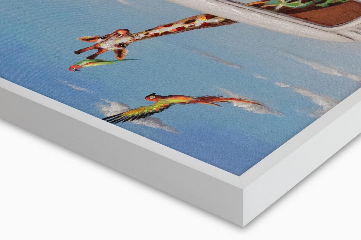 ÖLGEMÄLDE 100/70 cm - Multicolor, Holz/Textil (100/70cm) - KUNSTLOFT