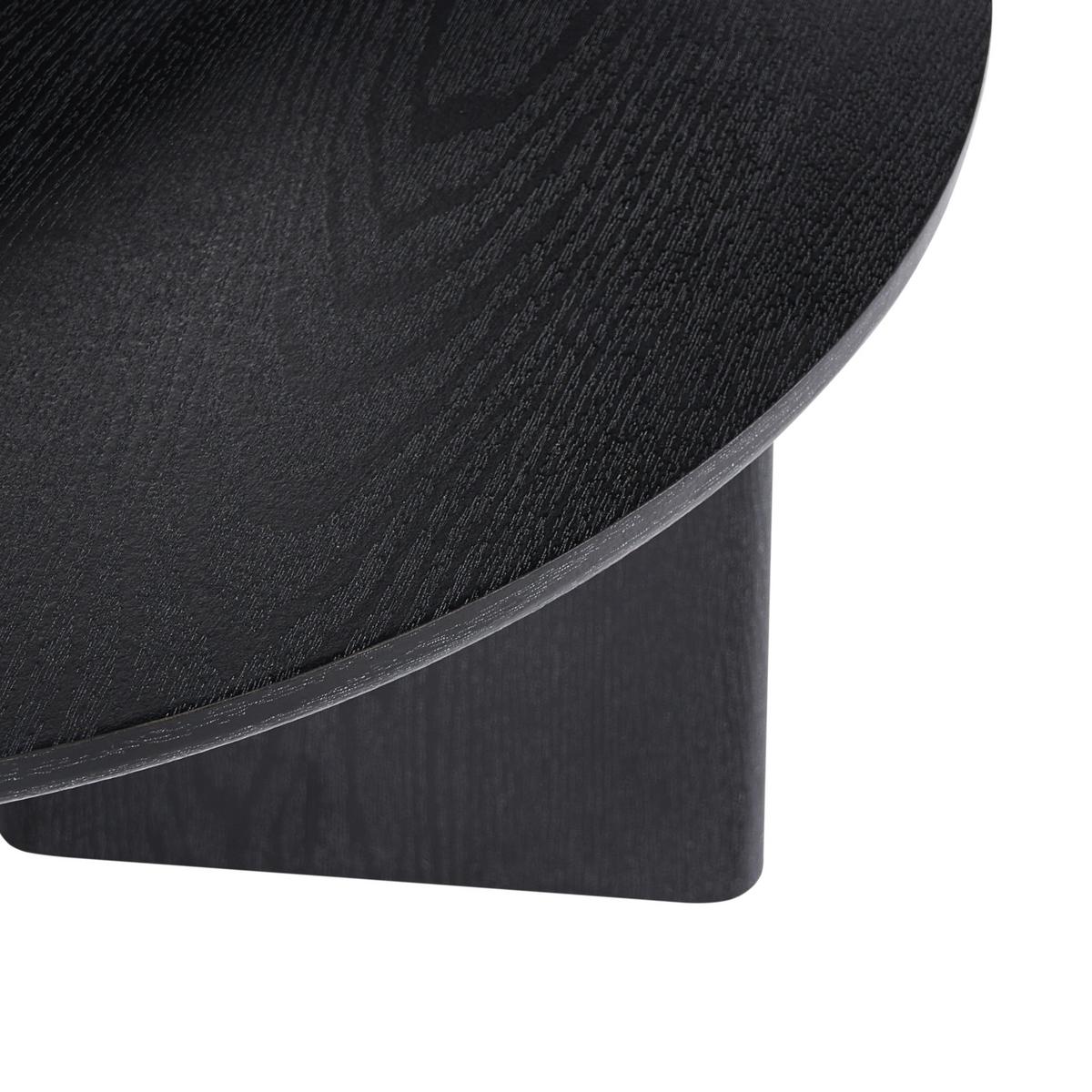 COUCHTISCH Schwarz Cowal - Schwarz, Holzwerkstoff (80/80/36cm) - Beliani