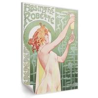 POSTER - 29x42 cm - Privat Livemont - Absinth Robette - Grün, Textil (29/42/0.1cm) - TULUP